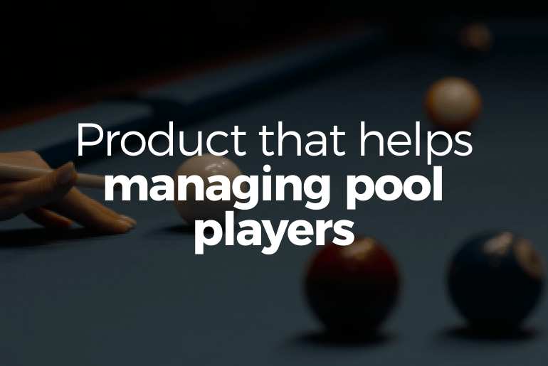 digital product roadmap to manage pool players - thumbnail
